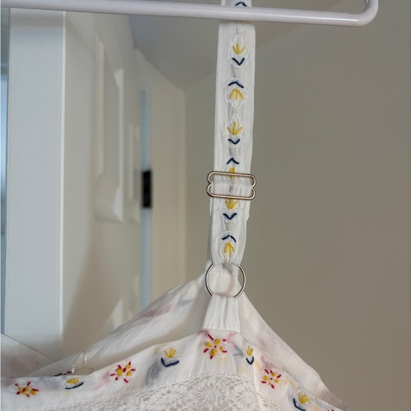 Ciao Lucia White Kang Midi Dress with Embroidery - Picture 5 of 10